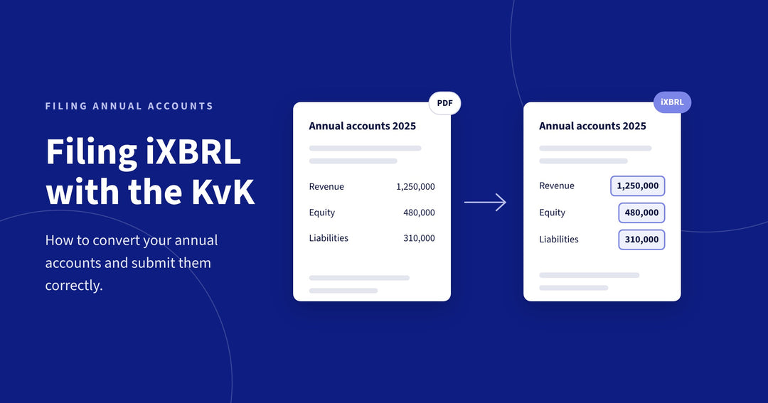 Filing iXBRL with the Dutch Chamber of Commerce (KvK): how it works